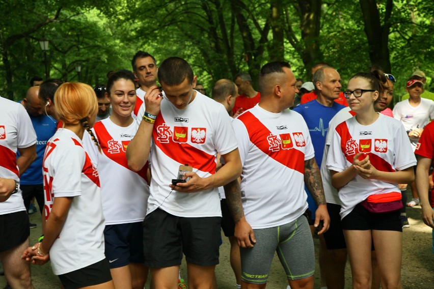 Parkrun Łódź. Bieg w parku Poniatowskiego - 28 maja 2016