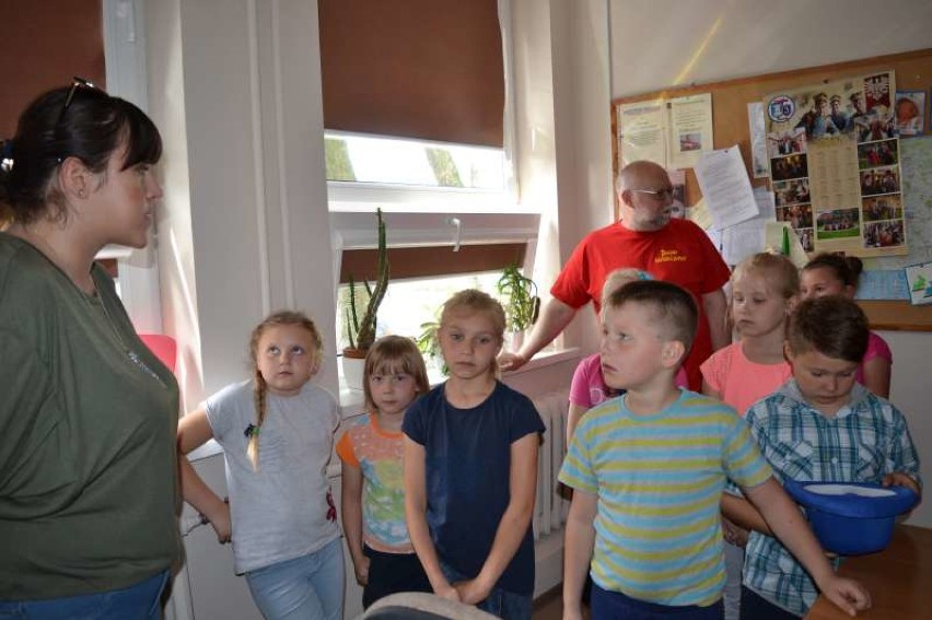 Dzieci z Broniszewic odwiedziły naszą redakcję