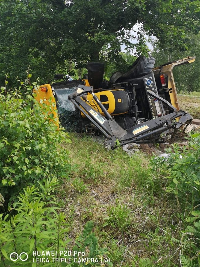 Zdarzenie drogowe, 8 czerwca 2020 r. Trasa Wrociszów -...