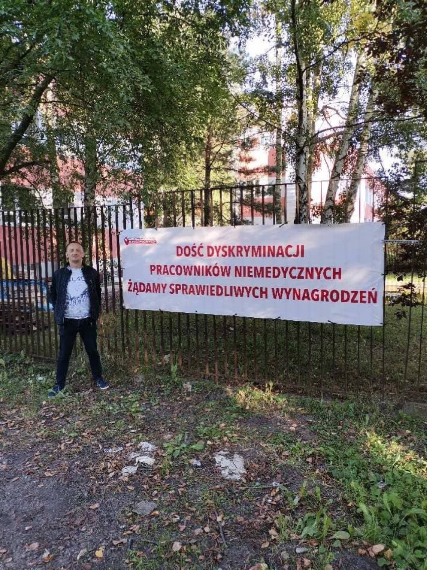 W referendum strajkowym w szpitalu w Bełchatowie pracownicy...