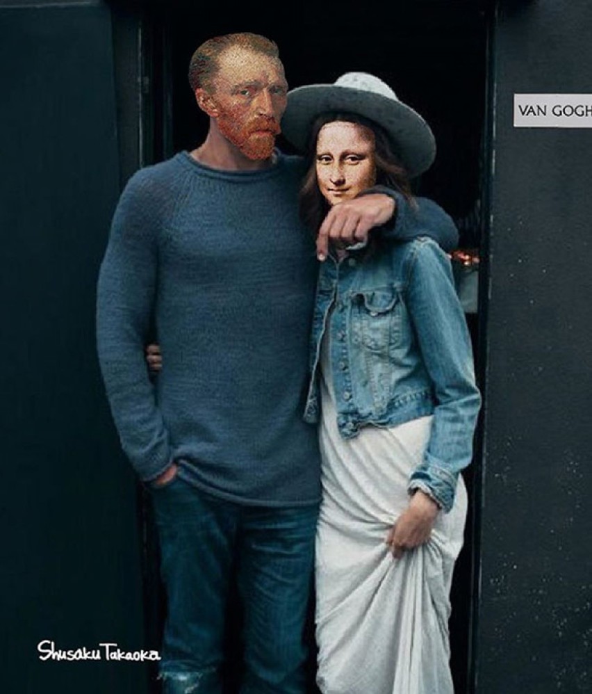 Van Gogh i Mona Lisa w życiu codziennym. Byliby hipsterami?...