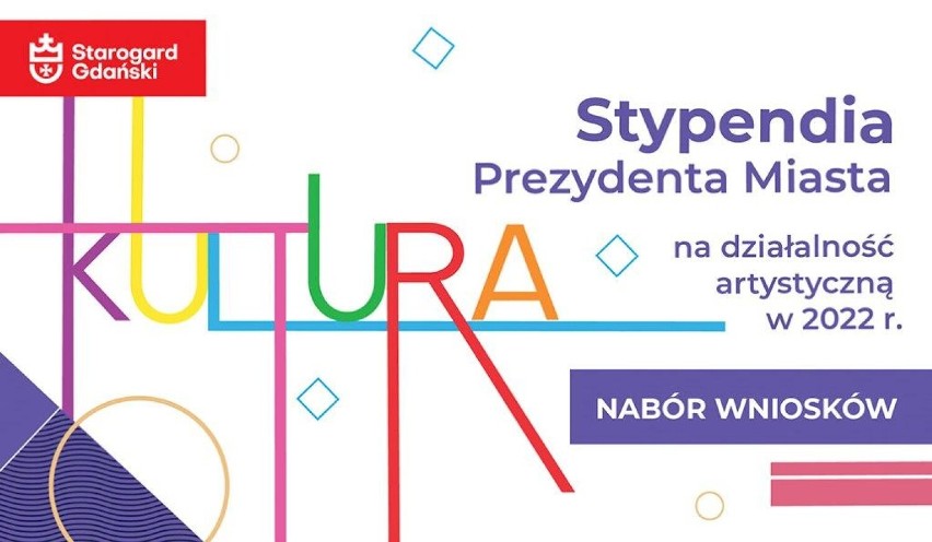 Starogard Gdański. Nabór wniosków o stypendia w dziedzinie kultury - do 30 listopada