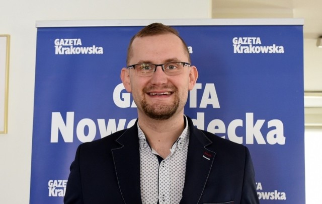 Michał Kądziołka jest drugą kadencję radnym Nowego Sącza oraz przewodniczącym Zarządu Osiedla Dąbrówka