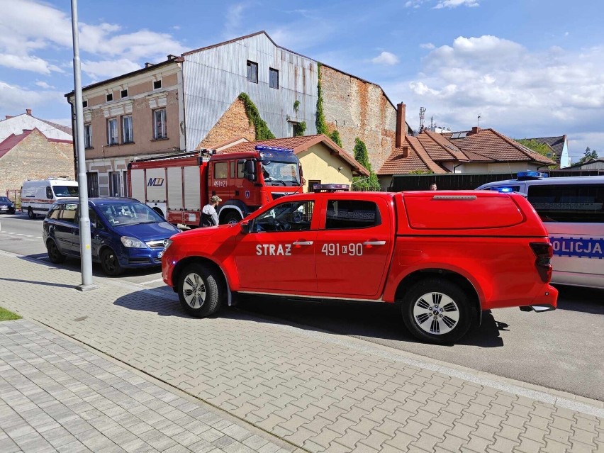 Akcja pirotechników w Nowym Targu