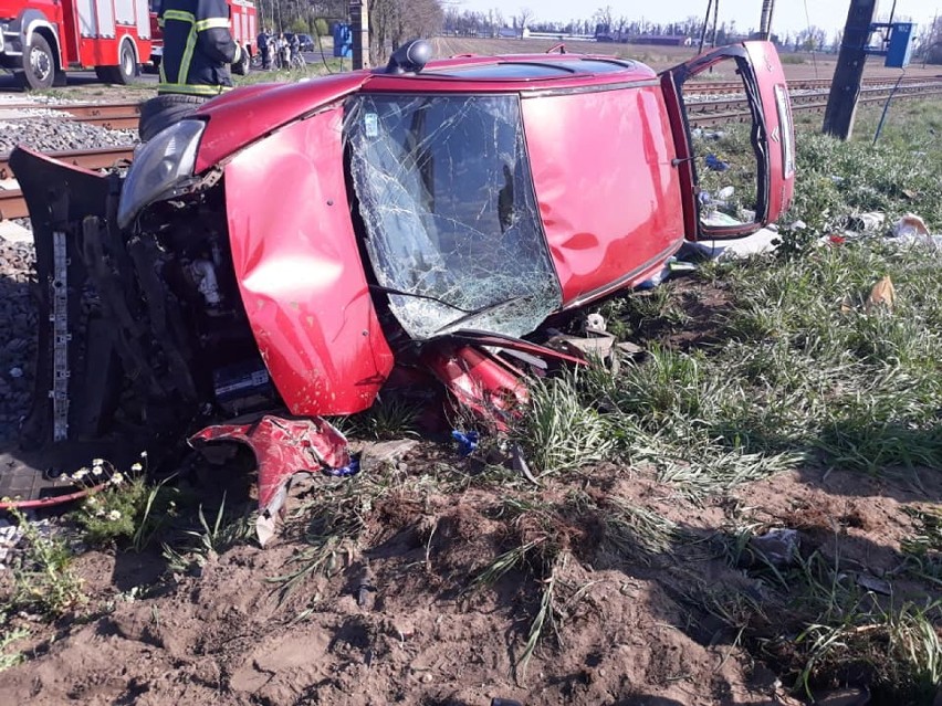 Wypadek pociągu z samochodem w Żydowie. W zdarzeniu...