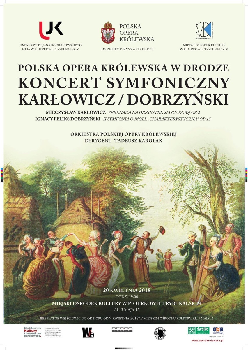 Orkiestra Polskiej Opery Królewskiej pod batutą Tadeusza...