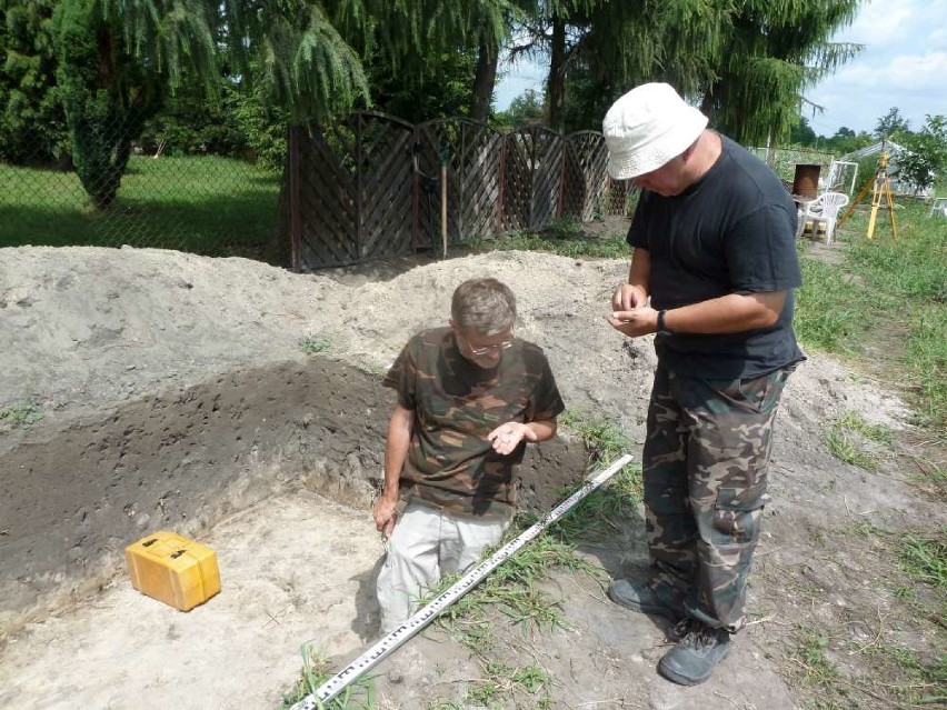 Archeolodzy w Kaliszu, którzy kolejny sezon prowadzą badania...