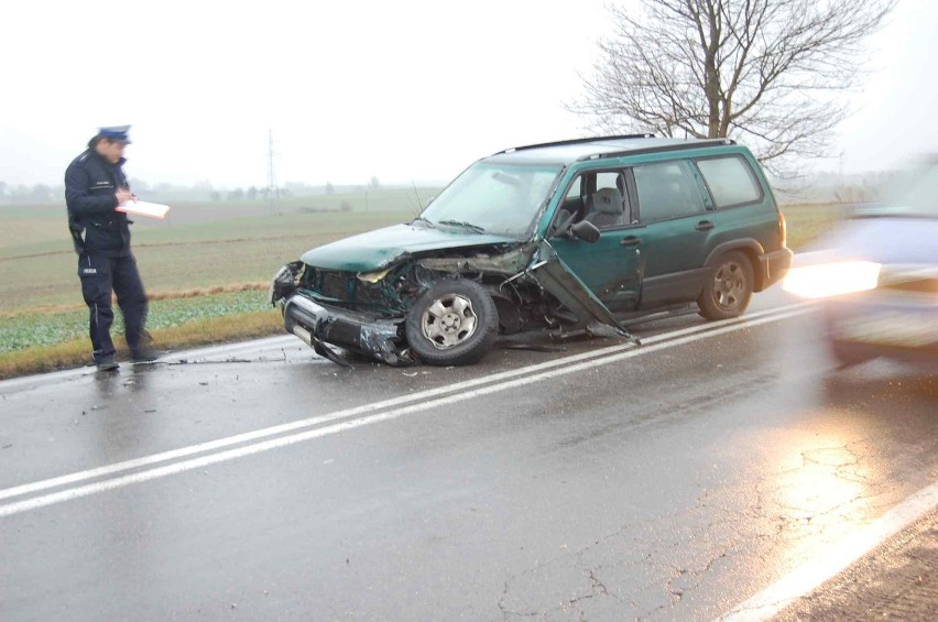 Sztum - Kwidzyn: Wypadek na trasie do Kwidzyna. Jedna osoba ranna!