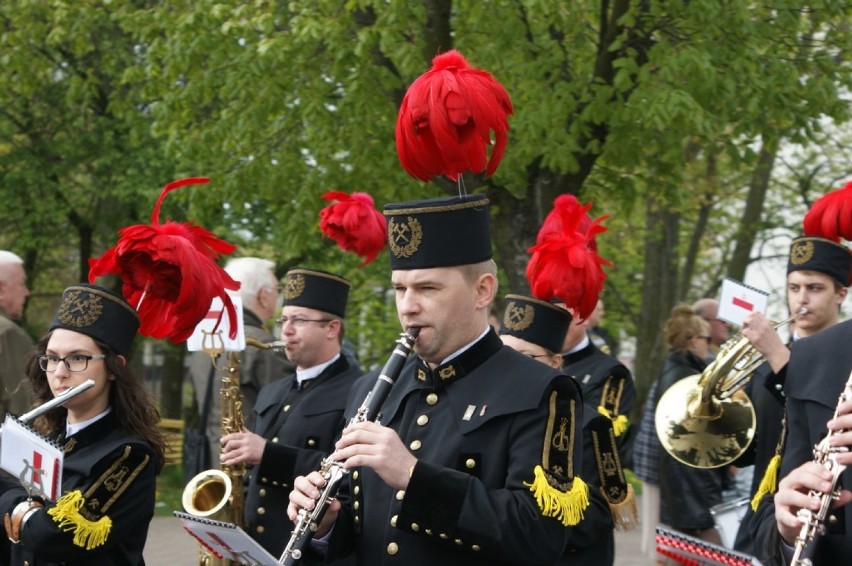 Pochód 1 majowy w Koninie