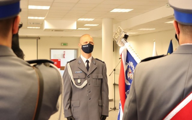 Młodszy inspektor Konrad Krakowiak oficjalnie przejął obowiązki komendanta Policji Miejskiej w Radomiu.