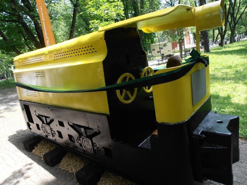 Jedyna w Polsce wyremontowana lokomotywa górnicza "Skoda"....