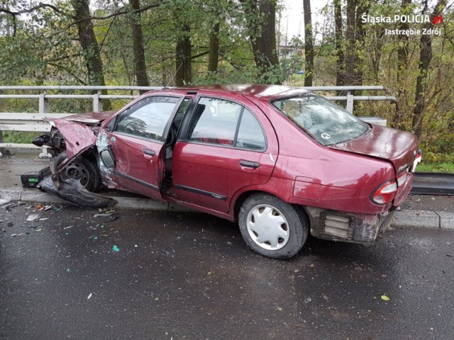 Wypadek w Jastrzębiu: pięć osób rannych przy Cieszyńskiej