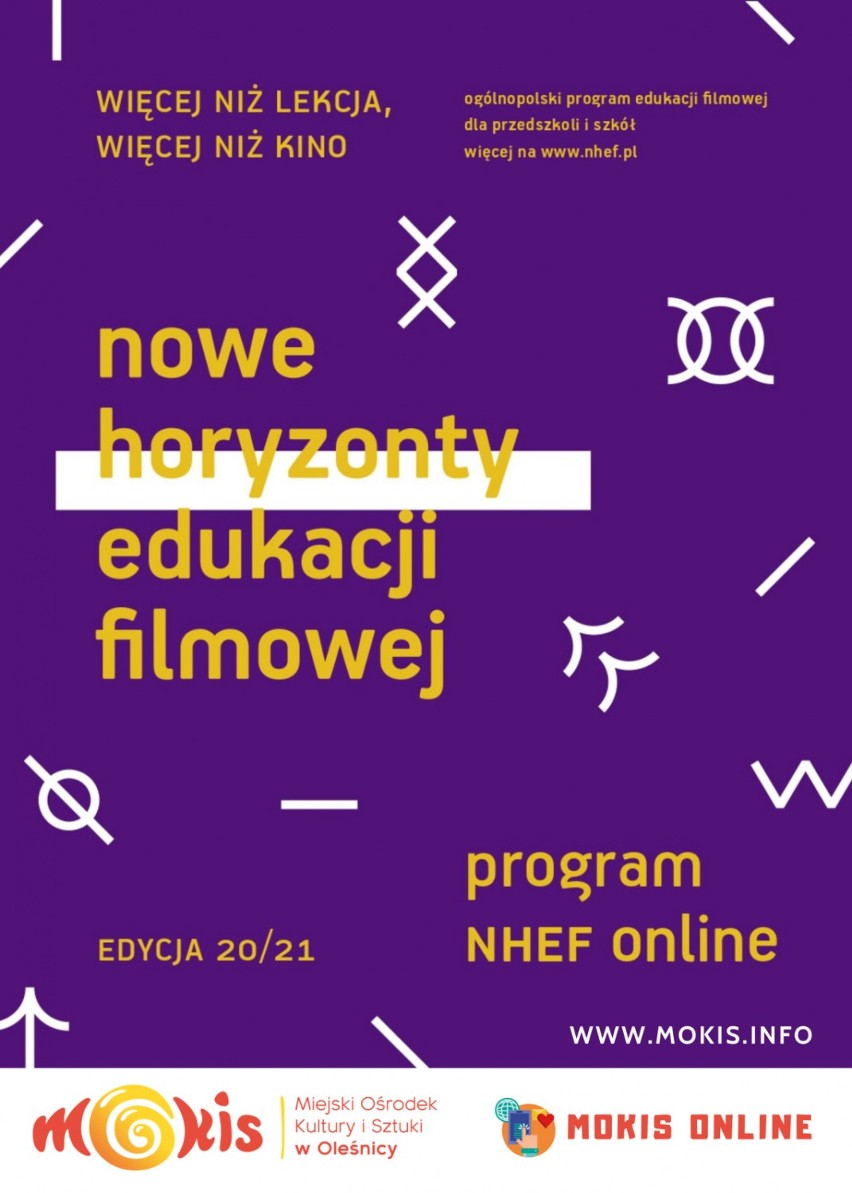 Nowe Horyzonty Edukacji Filmowej online dla oleśnickich szkół