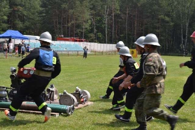 Strażacy-ochotnicy rywalizowali w gminnych zawodach w Siedlcu Dużym