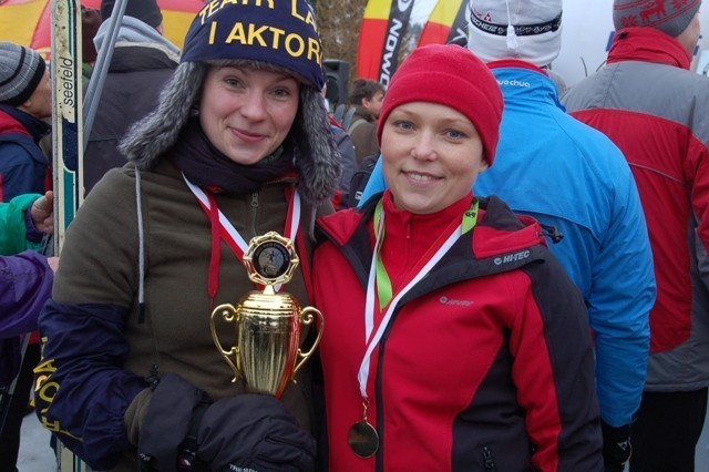 Anna Golonka i Monika Bisek-Grąz