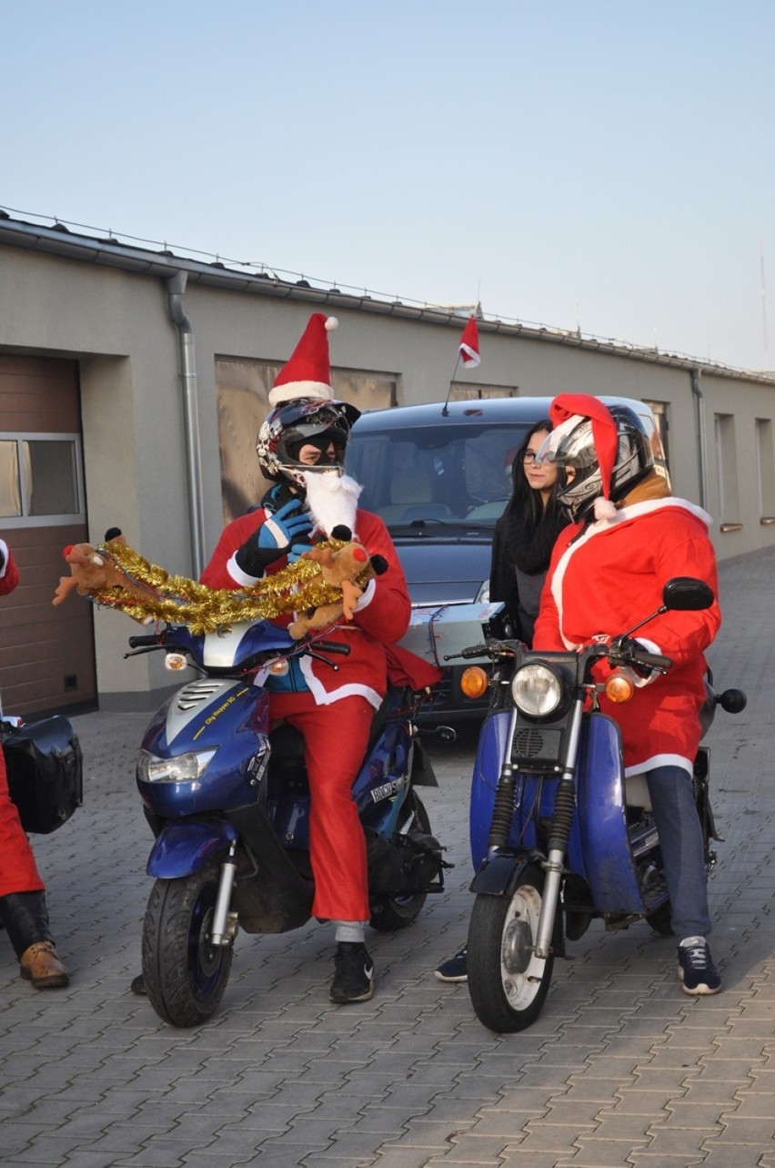 Śrem: kto dziś widział Mikołajów na motocyklach?