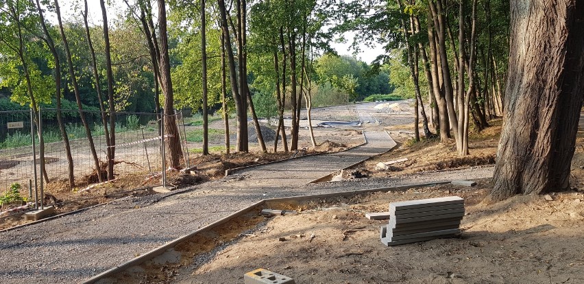 Trwają prace budowlane II etapu modernizacji Parku Nadnyskiego w Zgorzelcu. Zobaczcie jak będzie pięknie!