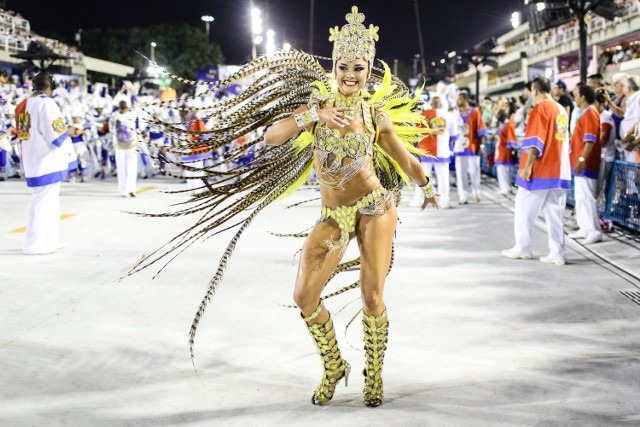 Polka Katarzyna Kashira Stocka podczas Karnawału w Rio de Janeiro 2016. Zobaczymy ją również na 15. Festiwalu Brazylijskim w Warszawie.