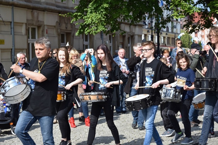 Parada perkusyjna Drum Battle w Legnicy [ZDJĘCIA]