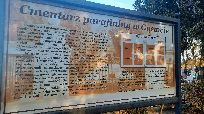 Kwesta przed cmentarzem w Gąsawie - Wszystkich Świętych...
