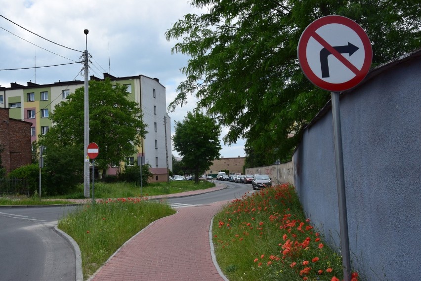 Mur klasztorny w Wieluniu wciąż szpeci. Co z wykonaniem kolejnego muralu? ZDJĘCIA