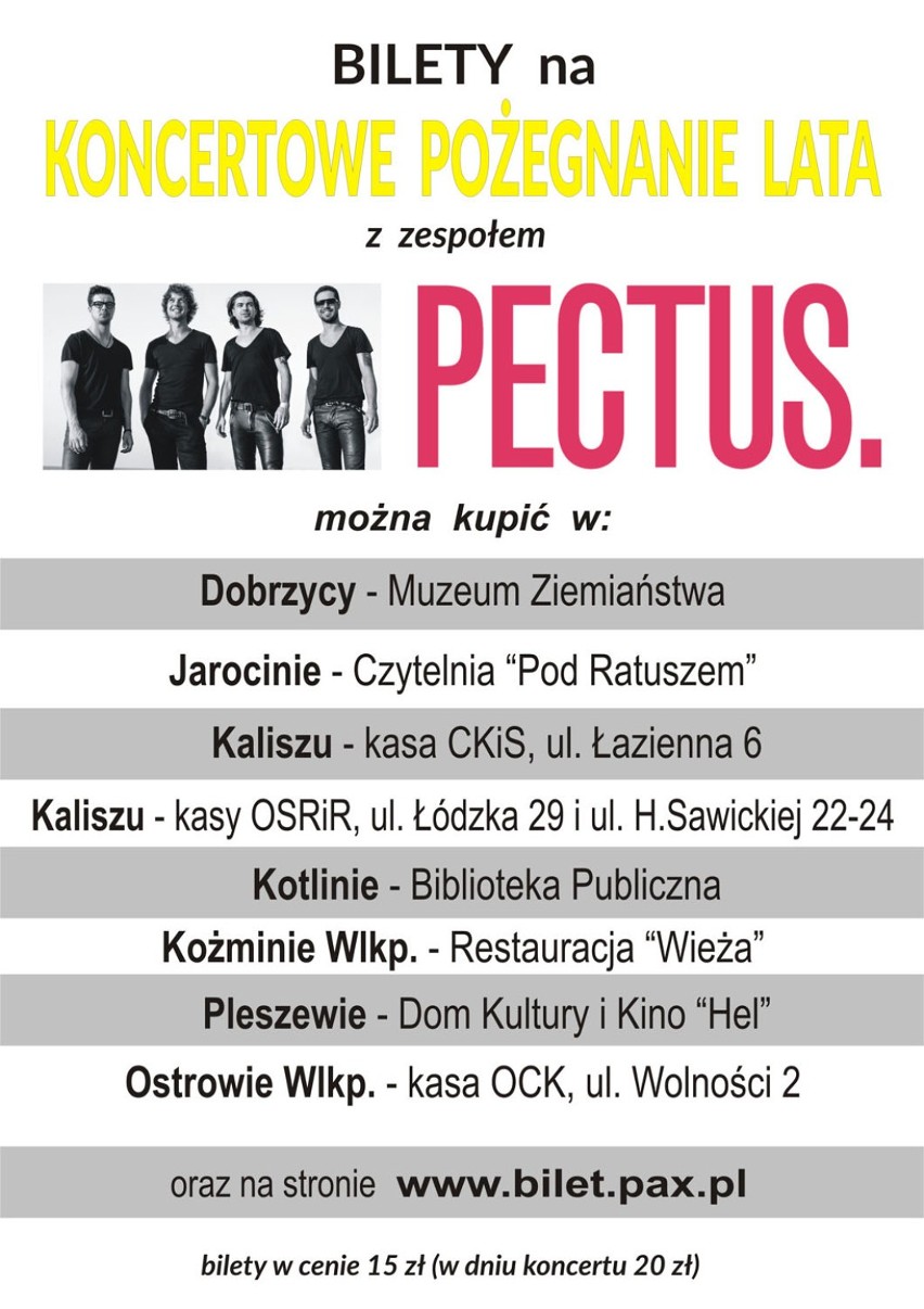 Koncert Petcus w Dobrzycy