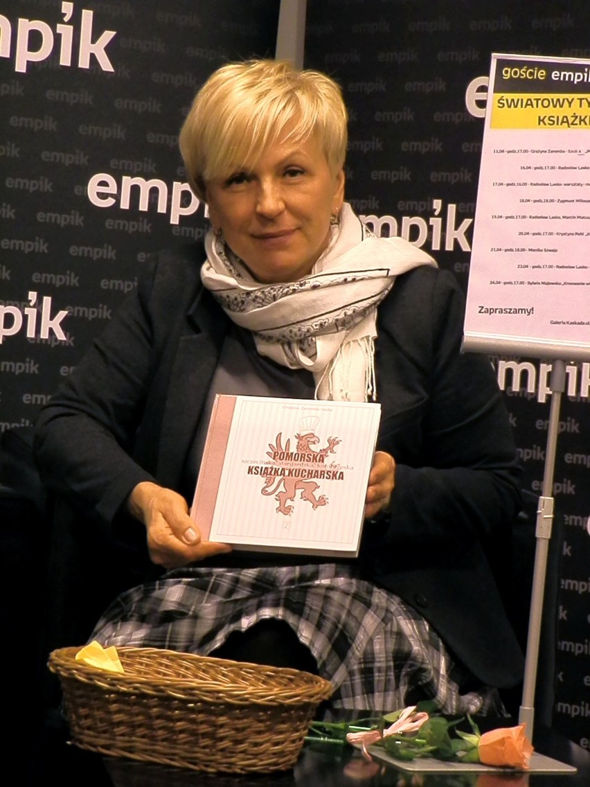 Grażyna Zaremba-Szuba autorka książki Pomorska Książka Kucharska