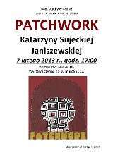 Golina. Wernisaż patchworku Katarzyny Sujeckiej - Janiszewskiej