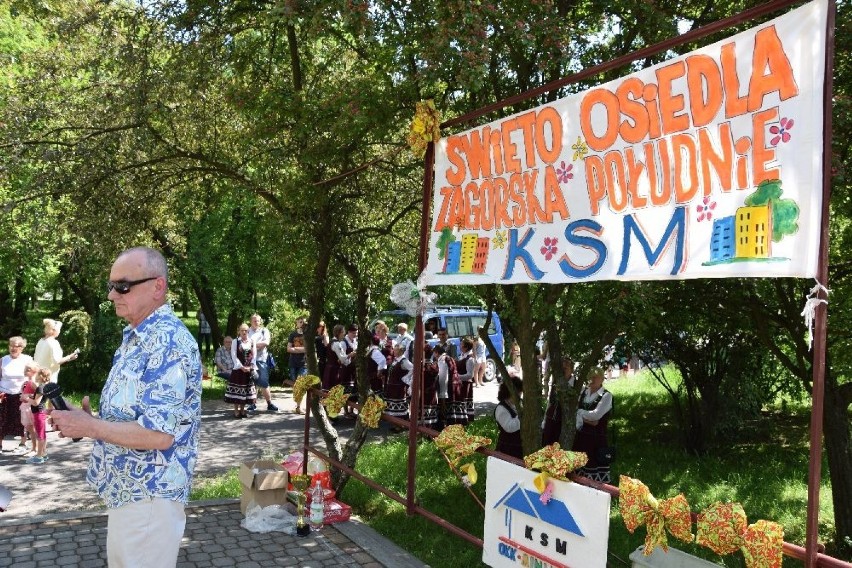 Kieleckie osiedle KSM Zagórska Południe świętowało. Seniorzy śpiewali piosenki