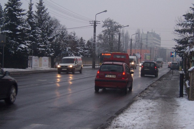 Kalisz.Ulica Częstochowska do przeróbki