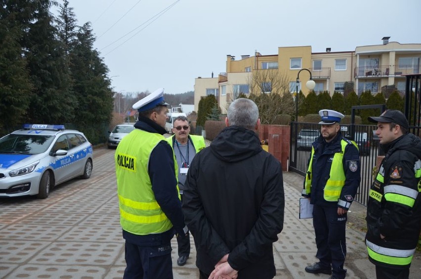  Wejherowo. Badali okoliczności śmiertelnego potrącenia 85-latka [ZDJĘCIA, WIDEO]