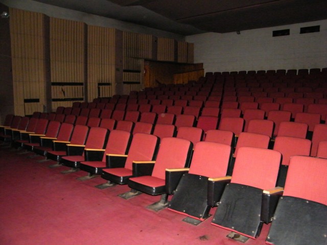 Sala kinowa nieistniejącego już kina "Nowości" w Nowym Tomyślu