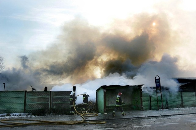 W lutym 2012 roku strażacy gazili duży pożar tartaku w Szałszy w gminie Zbrosławice