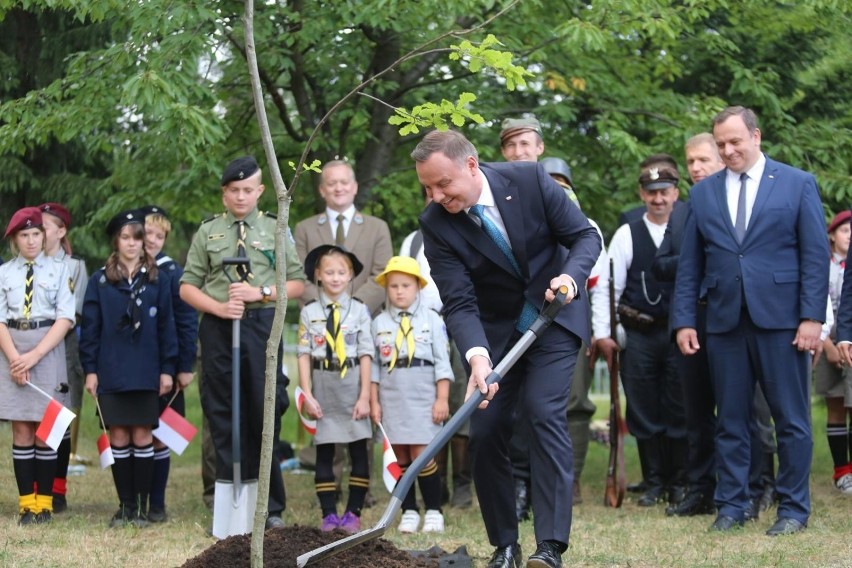 08.07.2019  Chorzów 
Prezydent RP Andrzej Duda.  Wizyta w...