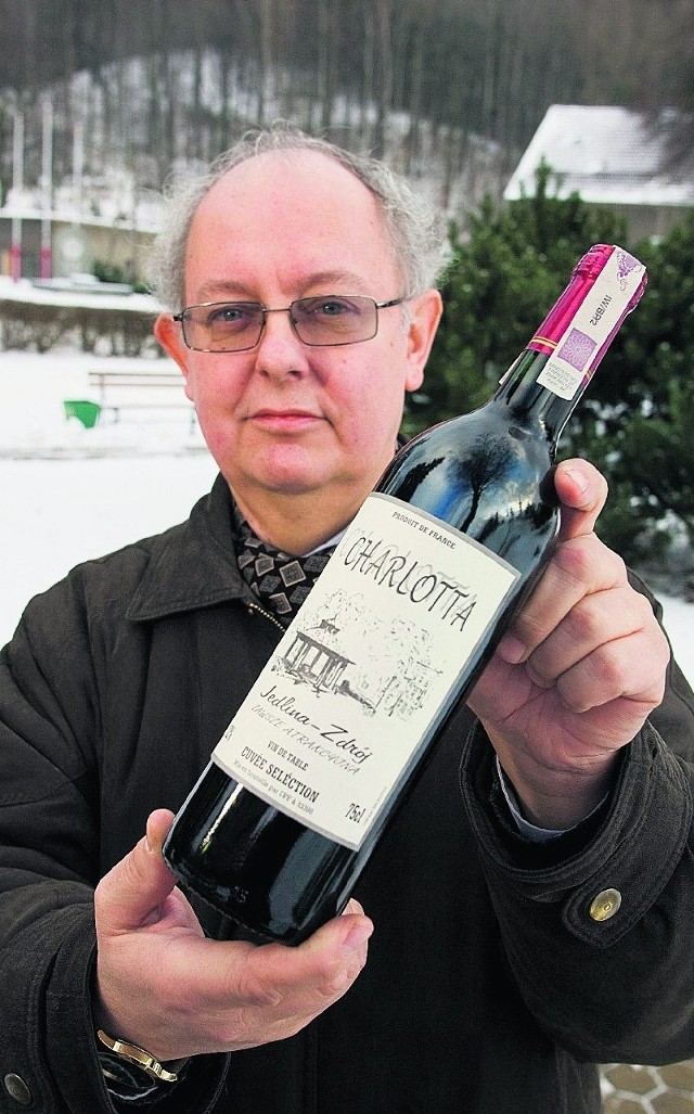 - Wino Charlotta będzie nas promowało - mówi Romuald Wysocki