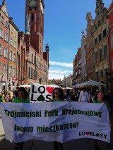 "LoveLasy" - gdański marsz w obronie Trójmiejskiego Parku Krajobrazowego [zdjęcia]
