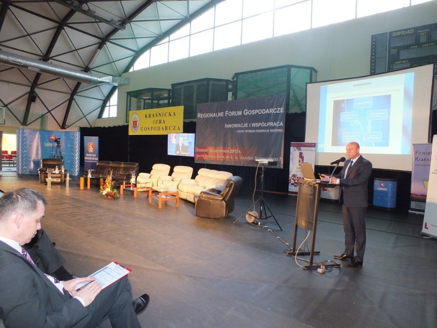 Regionalne Forum Gospodarcze w Kraśniku zorganizowano w...