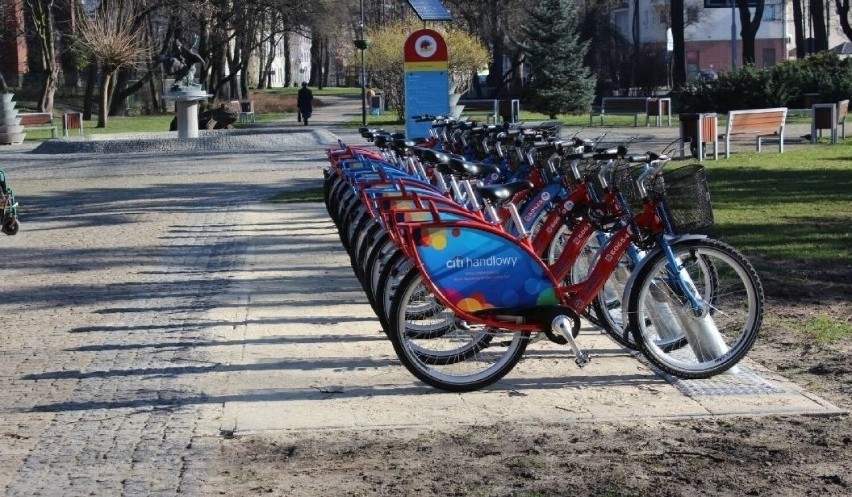 Rowery miejskie wracają do miasta Gliwice. W tym roku będzie ich 350 