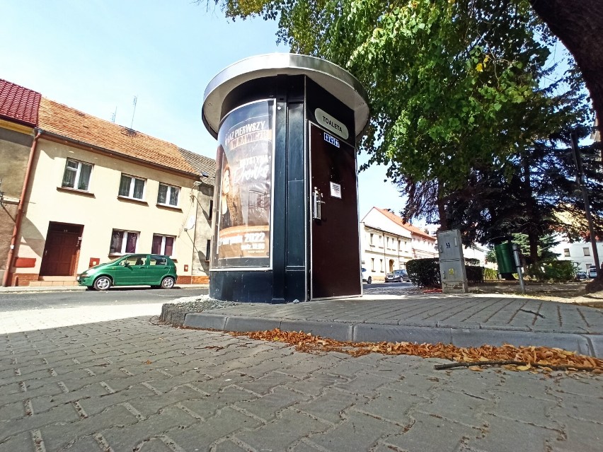 Toaleta miejska na ulicy Ignacego Buszy w Rawiczu