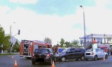 Wypadek na skrzyżowaniu ul. Żwirki i Wigury z Legionów w Toruniu [ZDJĘCIA]