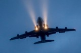 Amerykański samolot AWACS nad Gdańskiem [ZDJĘCIA]