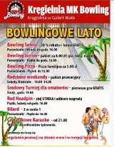Białystok:   Bowlingowe Lato w MK Bowling