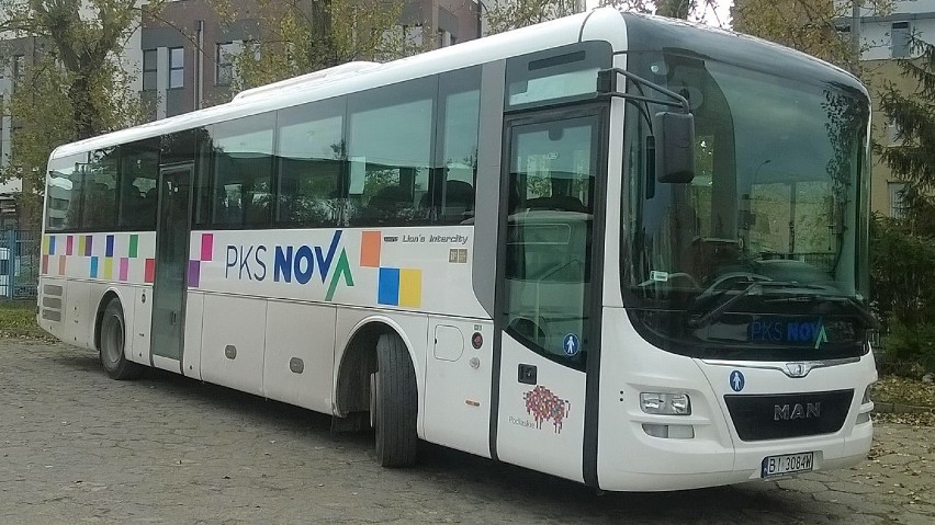 Nowy rozkład jazdy PKS Nova w Białymstoku. Autobusów jest o wiele mniej [rozkład jazdy]