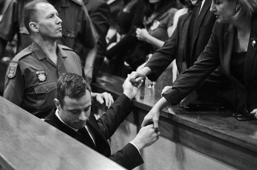 Zdjęcia Herman Verwey z procesu Oscara Pistoriusa