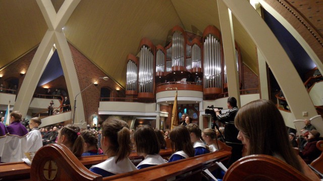 Poświęcenie organów w tyskim kościele bł. Karoliny