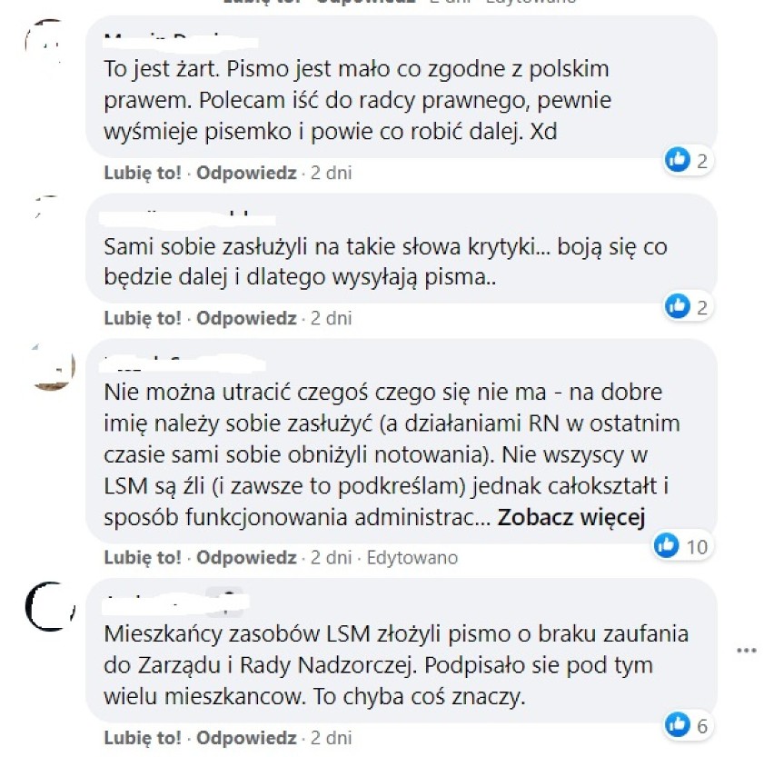 LEGNICA Administratorka prywatnej FB grupy "PATOLOGIA w LSM" wezwana do przeprosin. Mamy jej odpowiedź