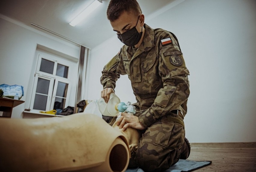 Żołnierze wspierają medyków. Zachodniopomorsy terytorialsi przeszli szkolenie 