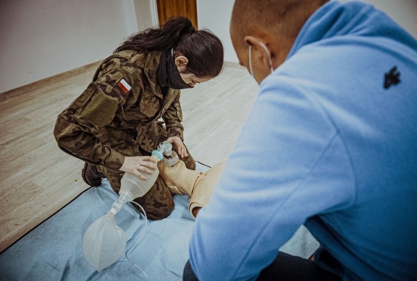 Żołnierze wspierają medyków. Zachodniopomorsy terytorialsi przeszli szkolenie 
