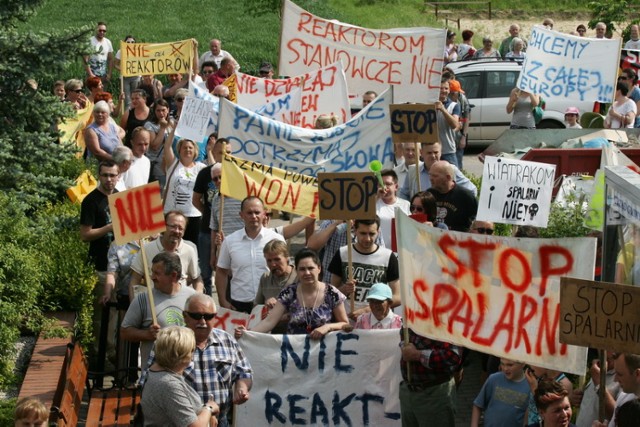 Protest w Legnickim Polu