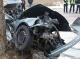 Śmiertelny wypadek na trasie Bobrowniki - Drahle. Nie żyje 19-latek! [ZDJĘCIA]